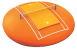 Galaxie Tennis niveau orange